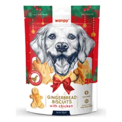 Wanpy Gingerbread Biscuits skanėstai šunims, 100 g parduotuvėje animu.lt