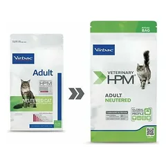Virbac HPM Cat Adult Neutered veterinarinis maistas katėms 3 kg — 2 nuotrauka