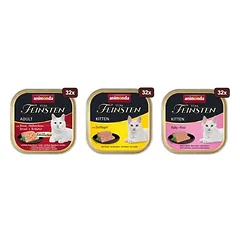 animonda Vom Feinsten Kitten didelė pakuotė 96 x 100 g, drėgnas maistas kačiukams