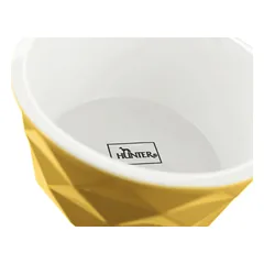 HUNTER EIBY dubenėlis, keraminis, 350 ml, geltonas — 2 nuotrauka