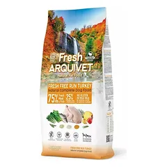 ARQUIVET Fresh Pusiau drėgnas šunų ėdalas kalakutiena ir vandenyno žuvys 10 kg