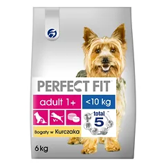 PERFECT FIT (Adult 1+) 6kg Vištienos turtingas sausas ėdalas mažų veislių šunims