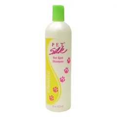 Pet Silk Hot Spot Shampoo - therapeutic shampoo for problematic skin in dogs and cats, concentrate 1:16