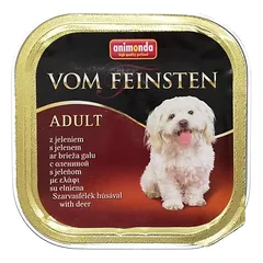 ANIMONDA Dog Vom Feinsten Adult skonis: elniena 150g x22