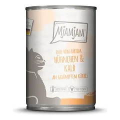 MjAMjAM Duo, drėgnas maistas katėms 6 x 400 g — 5 nuotrauka