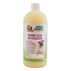 Nature's Specialties Coconut Clean Shampoo - šilkinis šampūnas šunims ir katėms, koncentratas 1:16