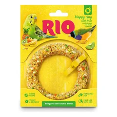 RIO Happy žiedelis banguotosioms papūgėlėms ir egzotiniams paukščiams 80 g