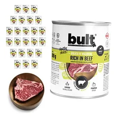 BULT drėgnas maistas suaugusiems šunims, daug mėsos, skardinėse 24 x 800 g — 3 nuotrauka