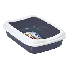 Georplast atvira kačių tualeto dėžutė junior, 38x28x10.5 cm — 4 nuotrauka
