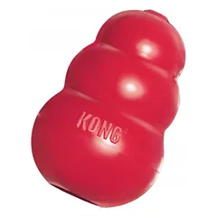 KONG Classic L 10cm edukacinis žaislas šunims skanėstams, 13-30 kg — 3 nuotrauka