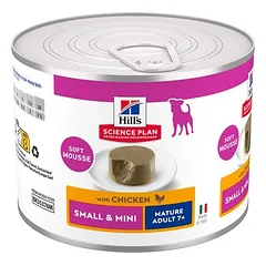 Hill's Science Plan Mature Small & Mini Mousse drėgnas maistas šunims — 2 nuotrauka