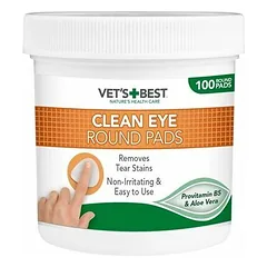 Vets Best salvetes (plāksnītes) acu kopšanai N100 suņiem/kaķiem