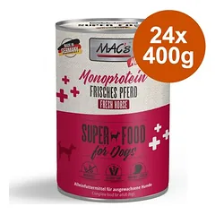 MAC's Adult Mono drėgnas maistas šunims, ekonominė pakuotė 24 x 400 g