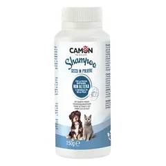 Camon sausasis šampūnas-pūderis šunims ir katėms, 150 ml