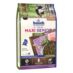 Bosch Maxi Senior su paukštiena ir ryžiais 2,5 kg
