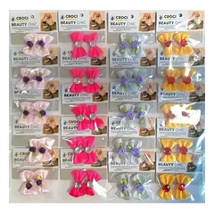 CROCI BEAUTY CHIC kaspinėlis su gumele 2vnt 3.5cm 20pak