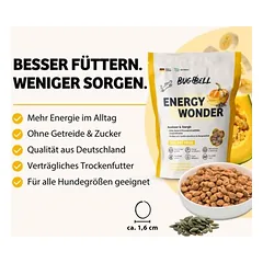 BugBell Energy Wonder, sausas maistas šunims, < 1,4 kg — 3 nuotrauka