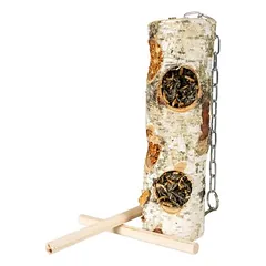 Duvo+ Vogelsnack gefüllter Birkenstamm Feeder 220 g