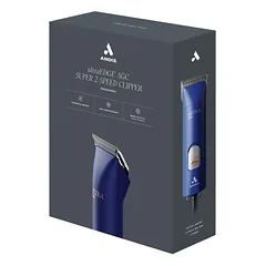 Andis AGCB Super Brushless - tylus, profesionalus kirpimo mašinėlė su bešepetėliniu varikliu, peiliuku ir priedų rinkiniu - Mėlyna, Niebieski / 1,5mm — 2 nuotrauka