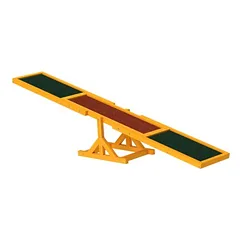 Zatte Hundewippe Agility 180x30x30 cm, Trainingsspielzeug