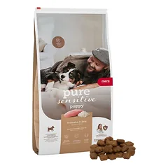 MERA Dog Pure Sensitive Puppy Turkey Rice 3x4 kg kalakutiena ir ryžiai, sausas maistas šuniukams