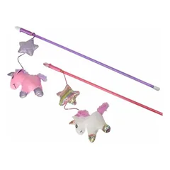 Camon žaislas katėms – pagaliukas su vienaragiu, 45 cm