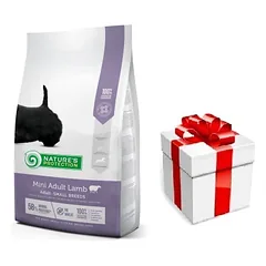 NATURES PROTECTION Mini Adult Lamb 7,5kg + STAIGMENA ŠUNIUI