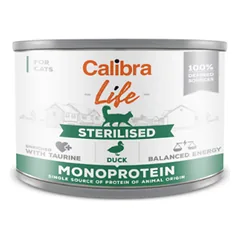 CALIBRA Cat Life Sterilised Duck 200g parduotuvėje mumbo.lt