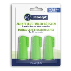 Canosept Zahnpflege Finger-Bürsten nuotrauka