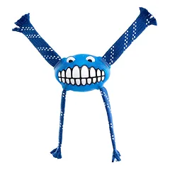 ROGZ Flossy Grinz mėlynas kamuolys su kojom 24cm