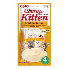 Churu Cat Kitten Chicken skanėstas kačiukams su vištiena 56g