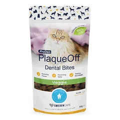 PlaqueOff Dental Bites – skanėstai burnos higienai katėms 60 g nuotrauka
