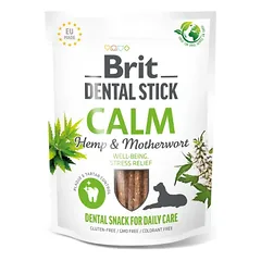 Brit Dental Stick skanėstas Calm Hemp&Motherwort 7 vnt. 251 g