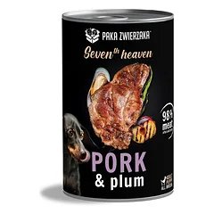 PAKA ZWIERZAKA Seventh Heaven Kiaulienos nugarinė su slyvomis (kiauliena ir slyvos) 400 g