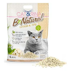 Record Cat&Rina Tofu ekologiški kraikai katėms su kvapo kontrole, 5.5 l