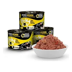 Lucky Lou SuperMono² drėgnas maistas katėms 6 x 200 g — 4 nuotrauka