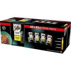 Sheba Delicacy Poultry Jelly flavours - drėgnas kačių ėdalas 40x85g