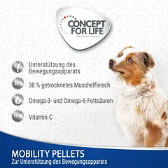 Concept for Life Mobility Pellets ekonominė pakuotė 2 x 1100 g, papildas, > 250 g — 2 nuotrauka
