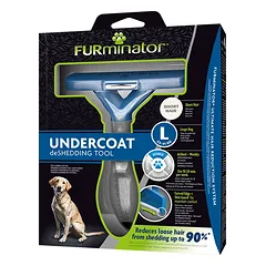 FURminator deShedding šukos trumpaplaukiams šunims L