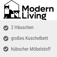 Modern Living draskyklė katėms Suva, smėlio spalvos — 4 nuotrauka