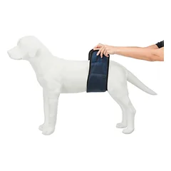 Trixie sauskelnės šunims patinams, tinklinio audinio higieninės sauskelnės, XL, 65–75 cm, tamsiai mėlynos — 2 nuotrauka