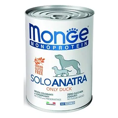 Monge Monoprotein konservuotas pašaras (antiena) 400g parduotuvėje e-zoo.lt