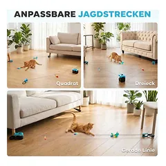 Katės žaislas, automatinis ir nuotolinis valdymas — 5 nuotrauka