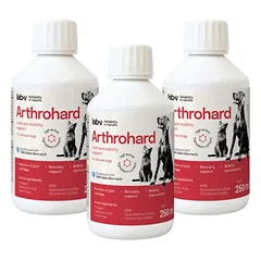LAB-V Arthrohard 3x250ml Sąnarių paramos formulė šunims ir katėms