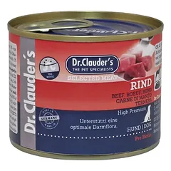 DR. CLAUDER'S Beef konservai šunims su jautiena, 200 g parduotuvėje ramiosblusos.lt