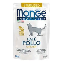 Monge Monoprotein Sterilised konservai katėms su vištiena, 85 g