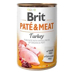 BRIT PATE & MEAT TURKEY 400g