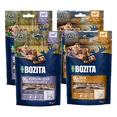 BOZITA Meaty Bites įvairių skonių rinkinys, 4x70g