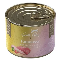 Terra Felis Famousse drėgnas maistas katėms, ekonominė pakuotė 24 x 200 g — 4 nuotrauka