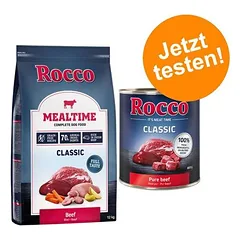 Rocco Kombi-Paket: Mealtime Trockenfutter + Classic Nassfutter